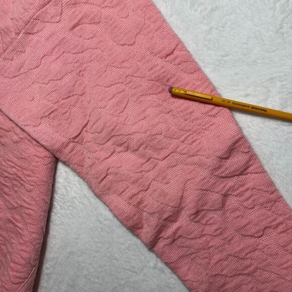 Vintage Tyrolia by Head Textured Knit Turtleneck Sweater Baby Pink - Size Medium - Picture 6 of 8